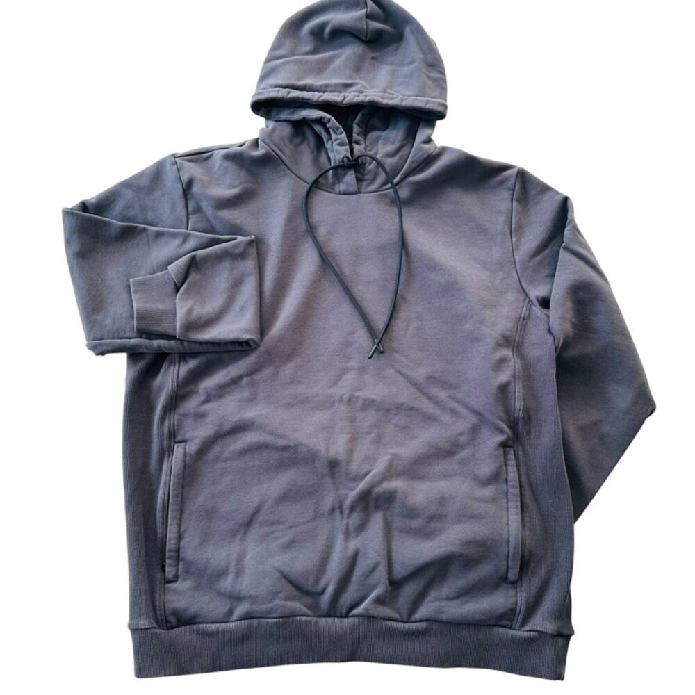 Fabletics Mens Hoodie Dark Grey XL Sweatshirt Comfort Gym Workout